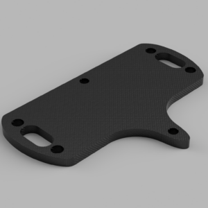 Carbon bottlecage mounting bridge